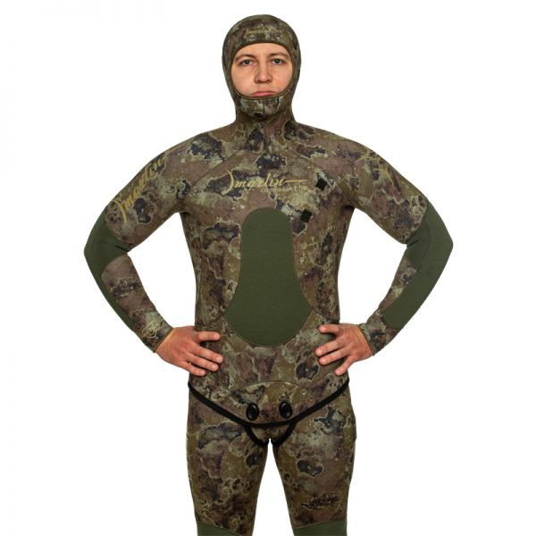 Гидрокостюм Marlin Camoskin Pro Green 7 мм