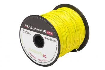 Линь SALVIMAR ACTIVE DYNEEMA желтый ø 1,3 мм (140 кг. На разрыв). Цена за 1 м.