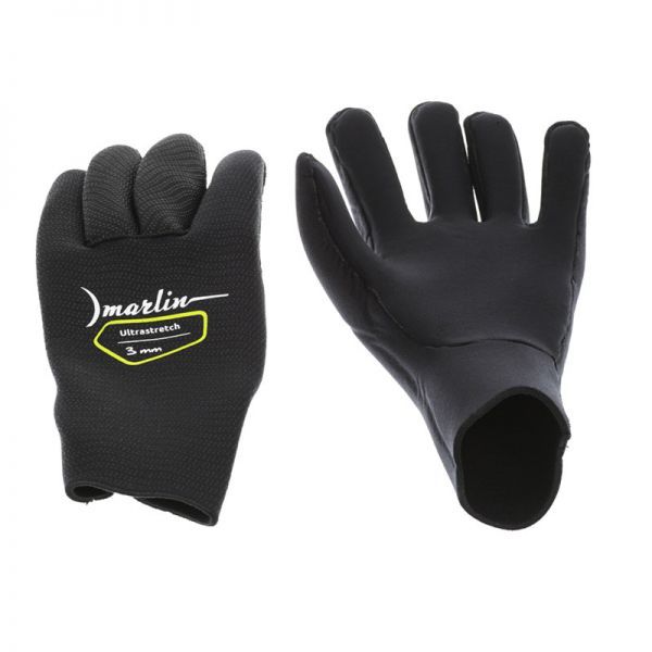 Перчатки Marlin Ultrastretch Black 3 мм